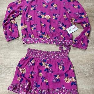 Justice Girls Fashion Surplice Set